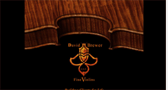 Desktop Screenshot of davidbrewerfineviolins.com